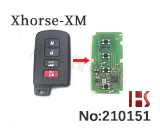 Xhorse XM 도요타 신형 스마트 키 PCB 생성형 TOY.T XSTO00EN